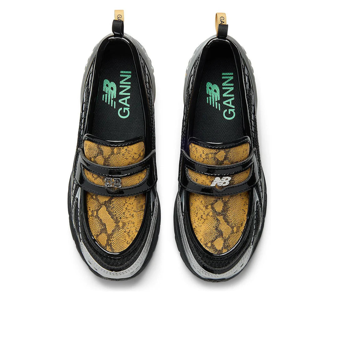 U1906LGA New Balance 1906L GANNI Black Fall Leaf Snakeskin