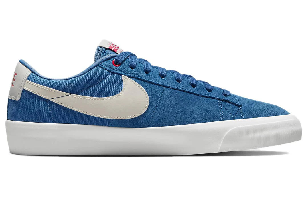 DC7695 403 Nike SB Zoom Blazer Low Pro GT Court Blue University Red