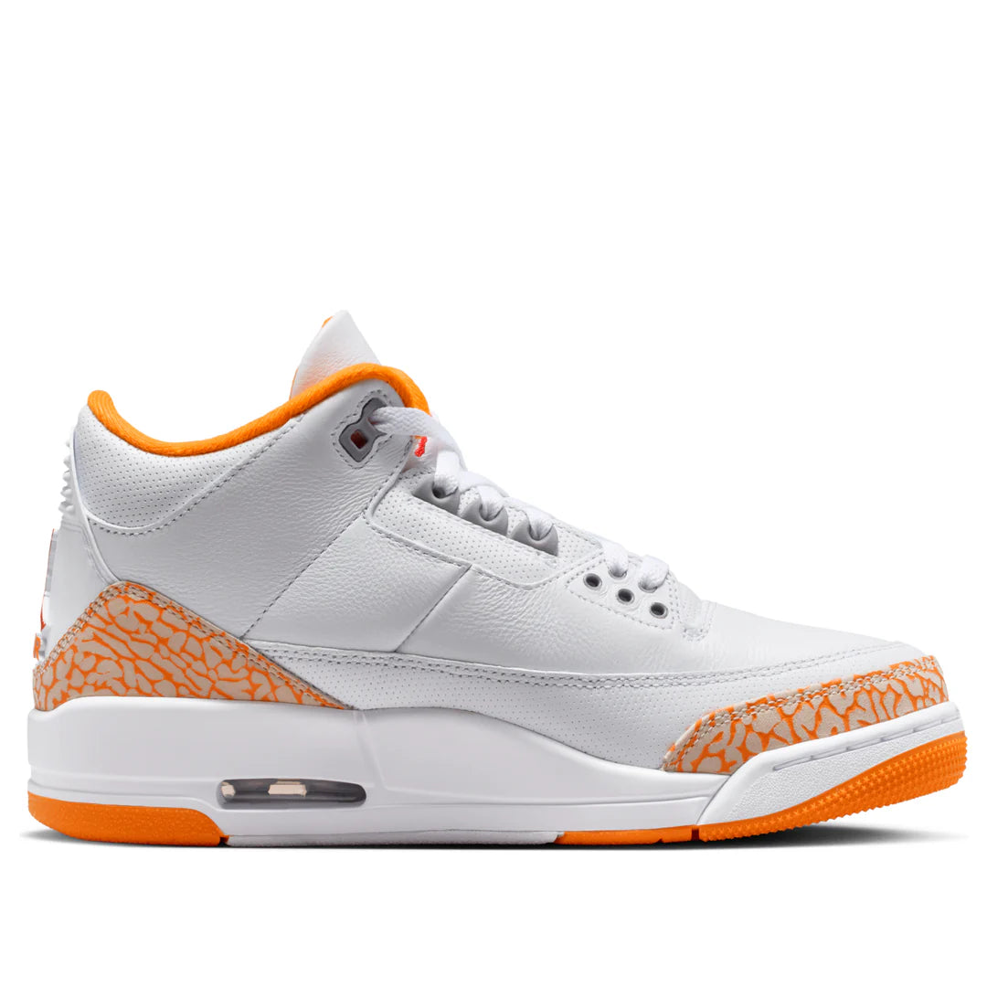 CK9246 101 Air Jordan 3 Retro Orange Citrus (Women's)