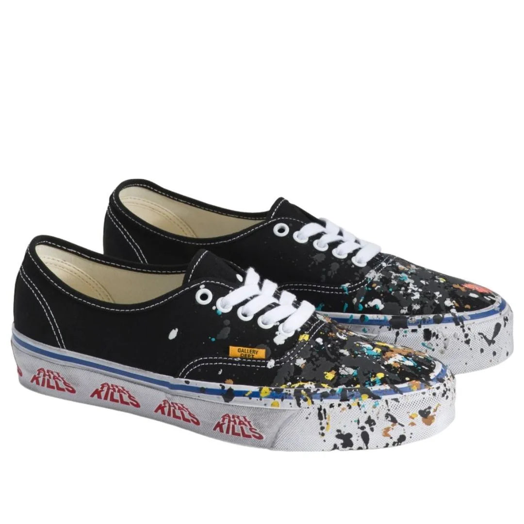 VN000EEUBLA Vans Authentic Reissue 44 Gallery Dept. Art That Kills Black