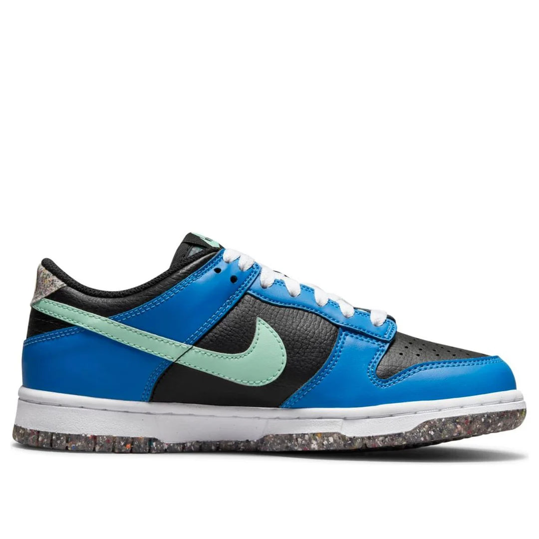 DR0165 001 Nike Dunk Low Crater Blue Black (GS)