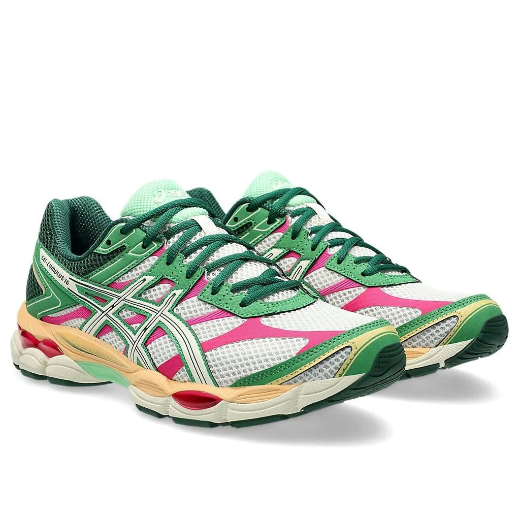 1203A763 100 ASICS Gel-Cumulus 16 Green Cream Ivory