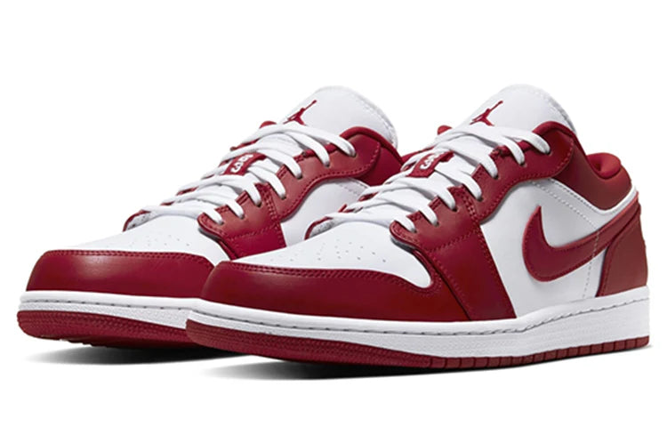 553558 611 Air Jordan 1 Low Gym Red White