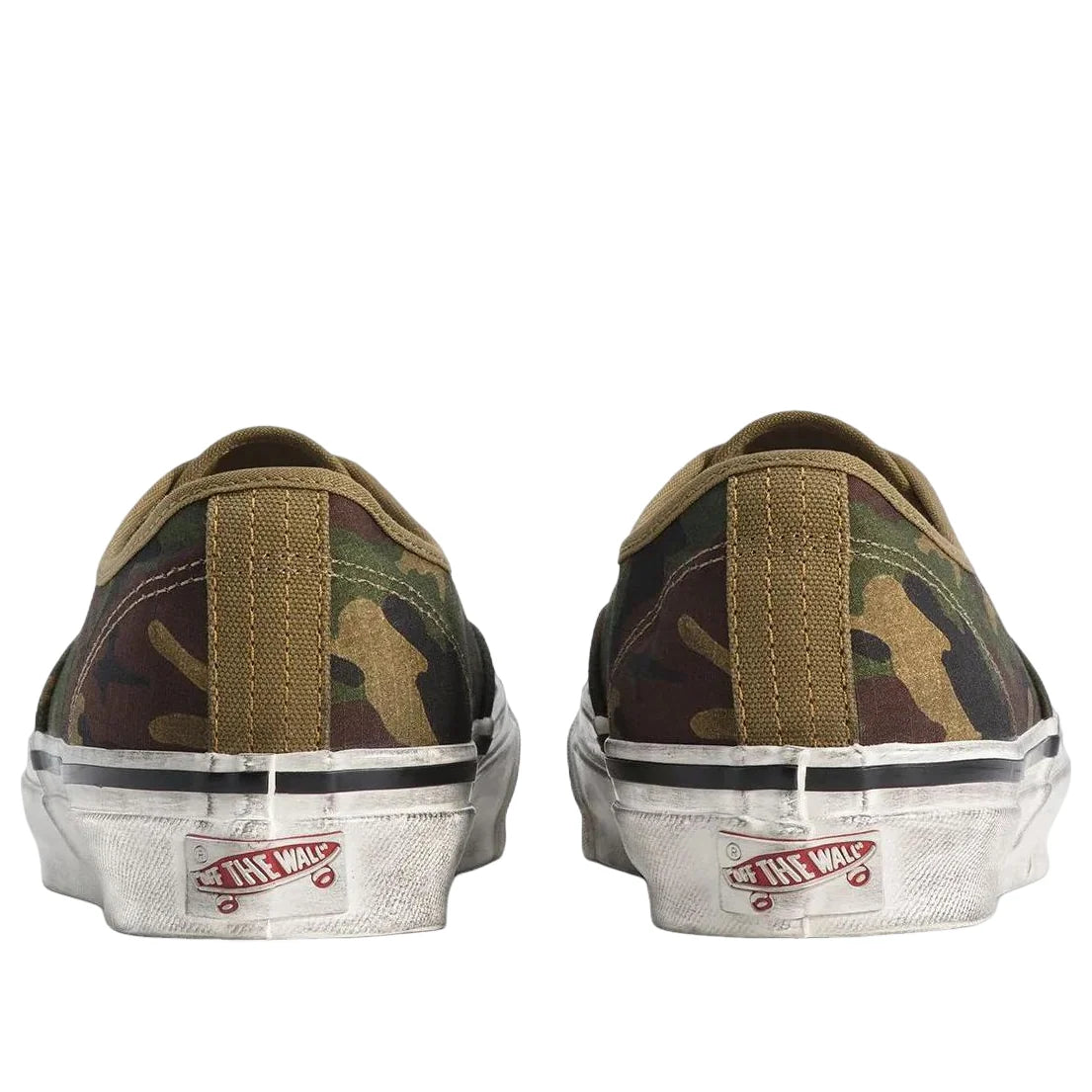 VN00OD9NWVD Vans Premium Authentic Woodland Camo Green