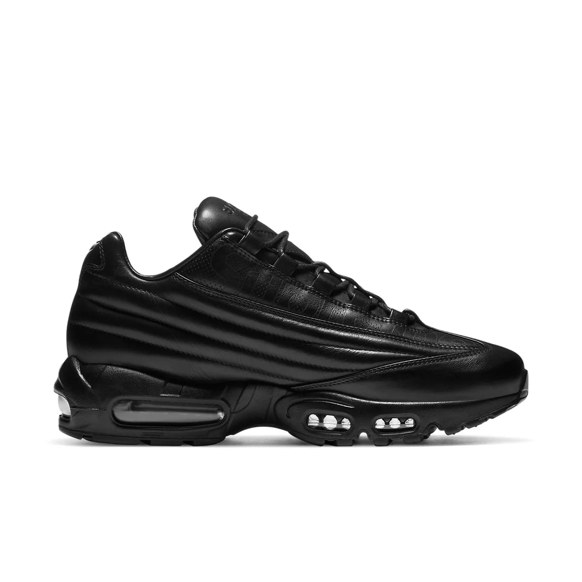 CI0999 001 Nike Air Max 95 Lux Supreme Triple Black