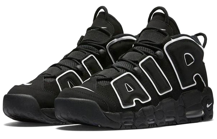 414962 002 16 Nike Air More Uptempo Black White 2016