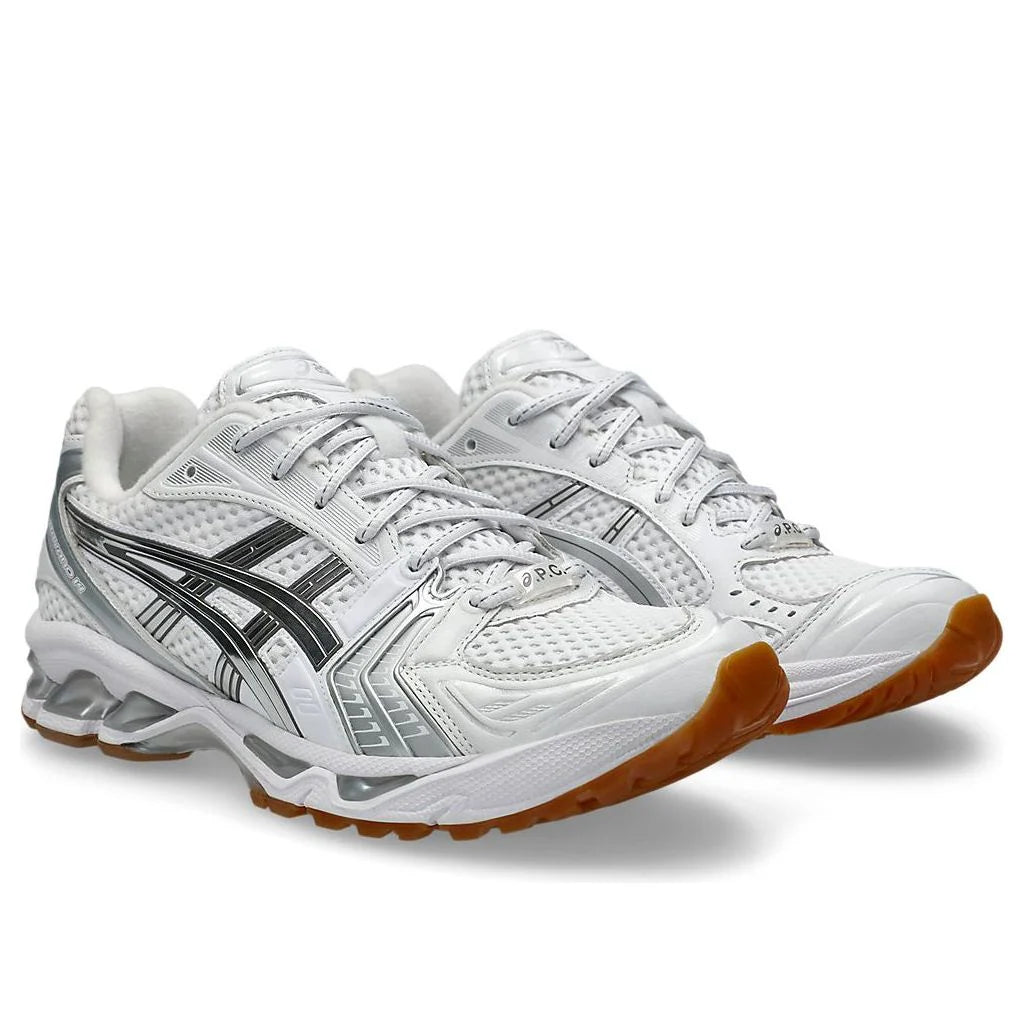 1203A727 100 ASICS Gel-Kayano 14 A.P.C. White Pure Silver