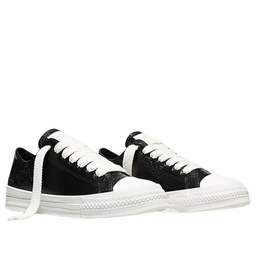 A24067C Converse Chuck Taylor All Star Throwback Low Waxed Denim Black