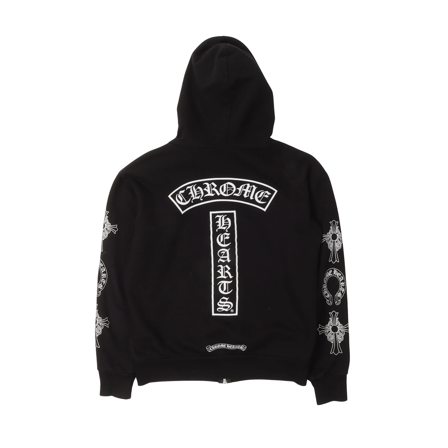 Chrome Hearts T-Bar Zip Up Hoodie (Women's) [USED] - XL (Used)