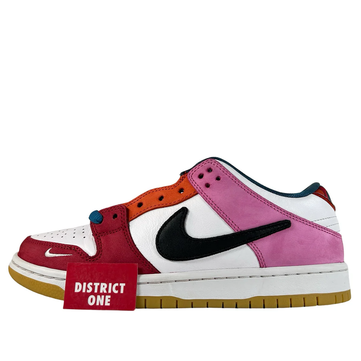 DH7695 100 Nike SB Dunk Low Pro QS Parra (Friends & Family) (2021) [USED] - 7.5 M (Used) (No Box)