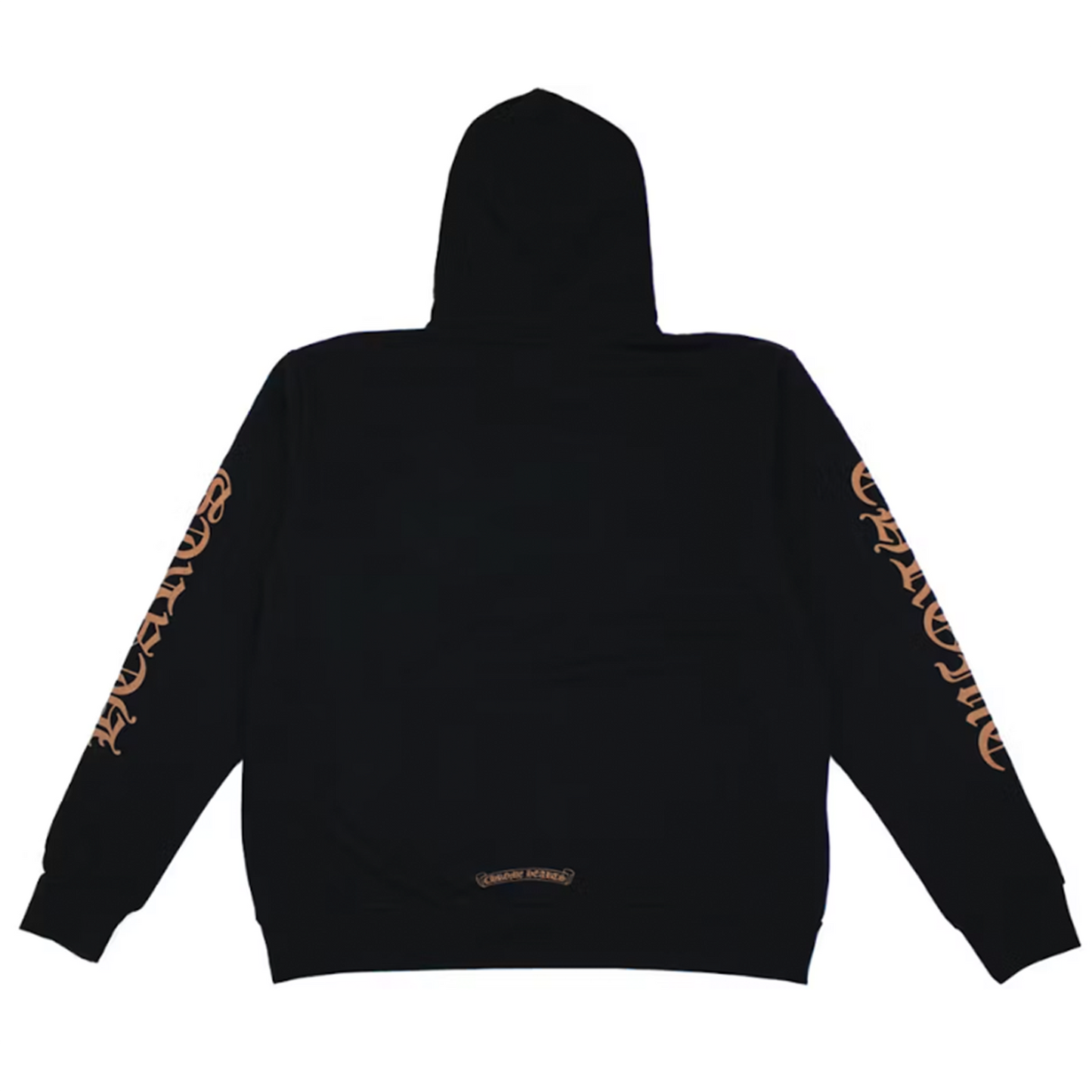 Chrome Hearts Vertical Logo FU Hood Hoodie Black/Brown [USED] - L (Used)