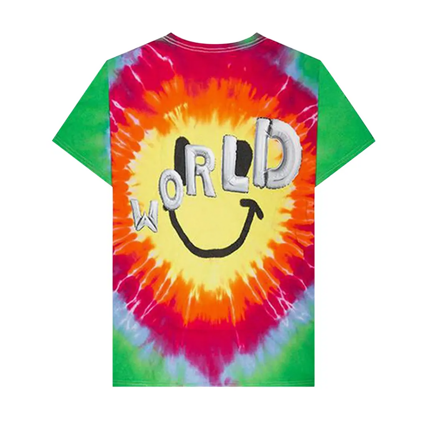 Cactus Jack by Travis Scott Astroworld Smiley T-Shirt Tie-Dye [USED] - L (Used)