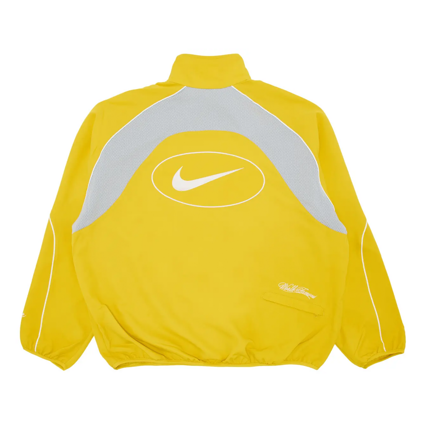 Supreme Nike Track Jacket Yellow