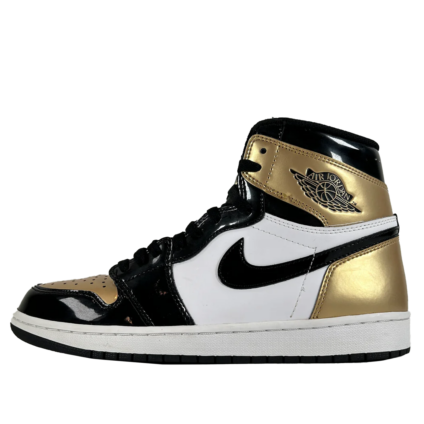 861428 007 Jordan 1 Retro High NRG Patent Gold Toe [USED] - 10.5 M (Used2)