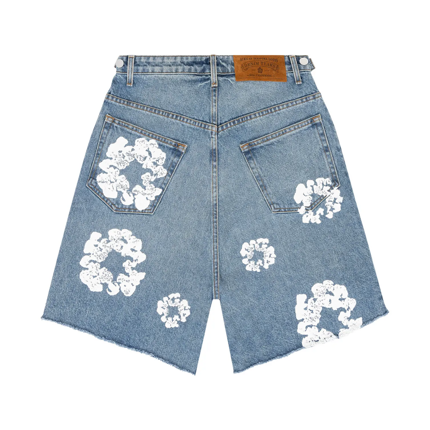 Denim Tears Wreath Jean Short 'Light Wash' [USED] - XL (Used)