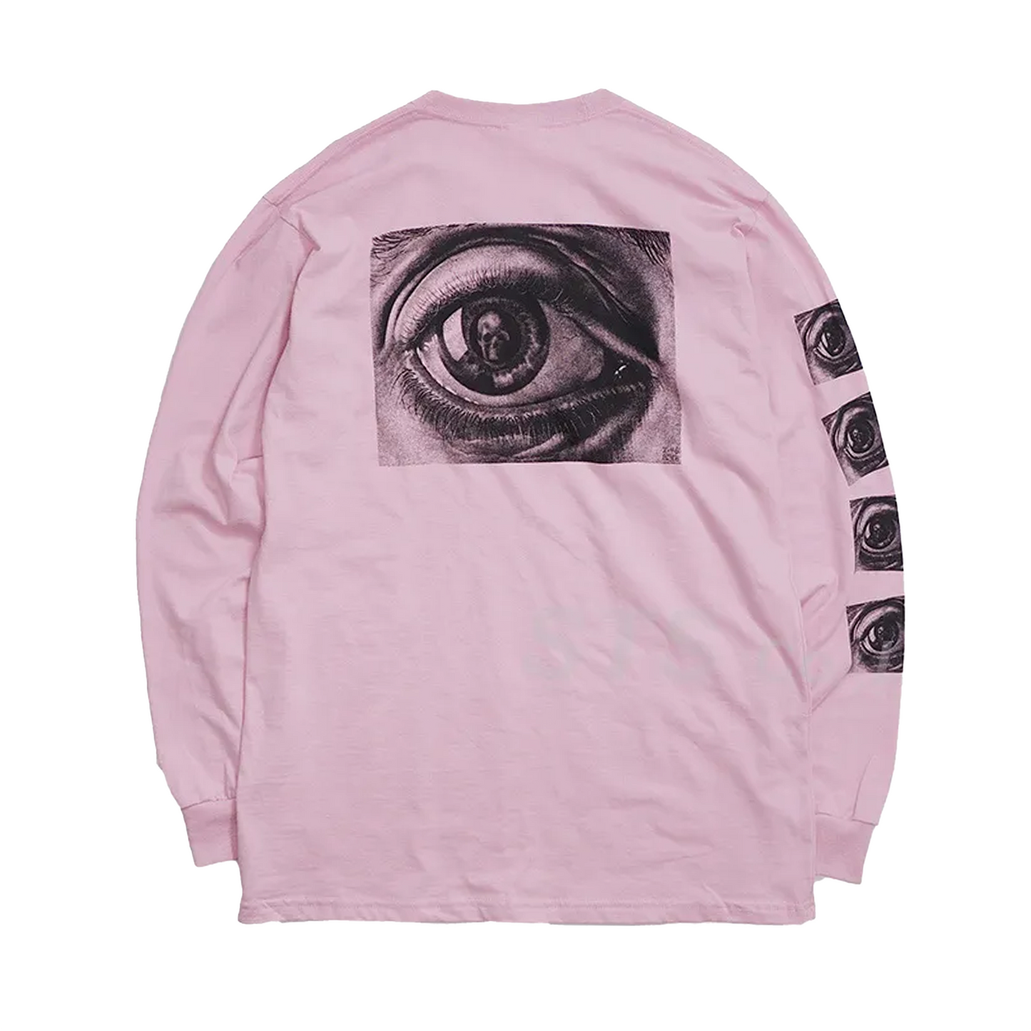 Supreme MC Escher Eye LS Tee Pink [USED] - M (Used)