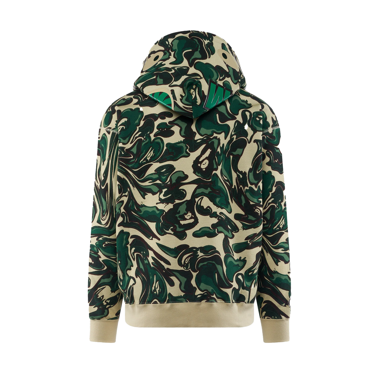 Bape A Bathing Ape Marbling Camo Hoodie [USED] - M (Used)