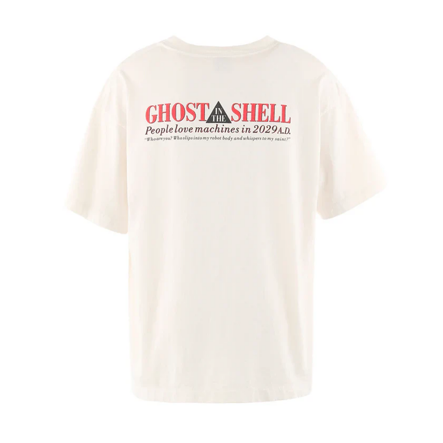 Saint Michael Ghost In The Shell Tee White