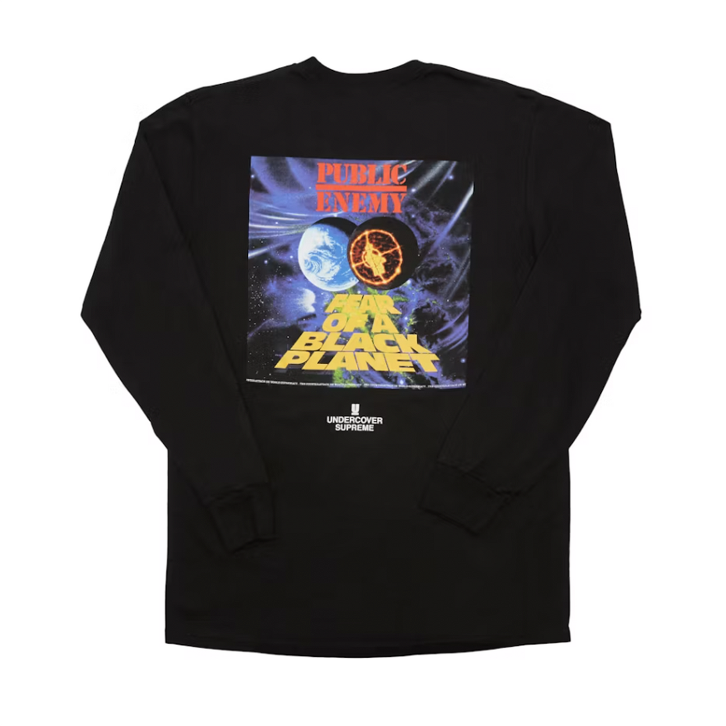 Supreme UNDERCOVER/Public Enemy Counterattack L/S Tee Black [USED] - S (Used)