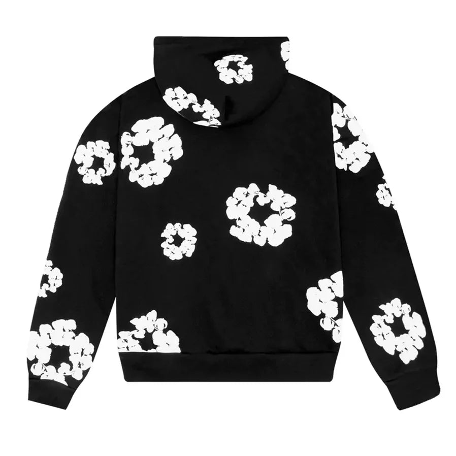 Denim Tears The Cotton Wreath Sweatshirt Black [USED] - XL (VNDS)