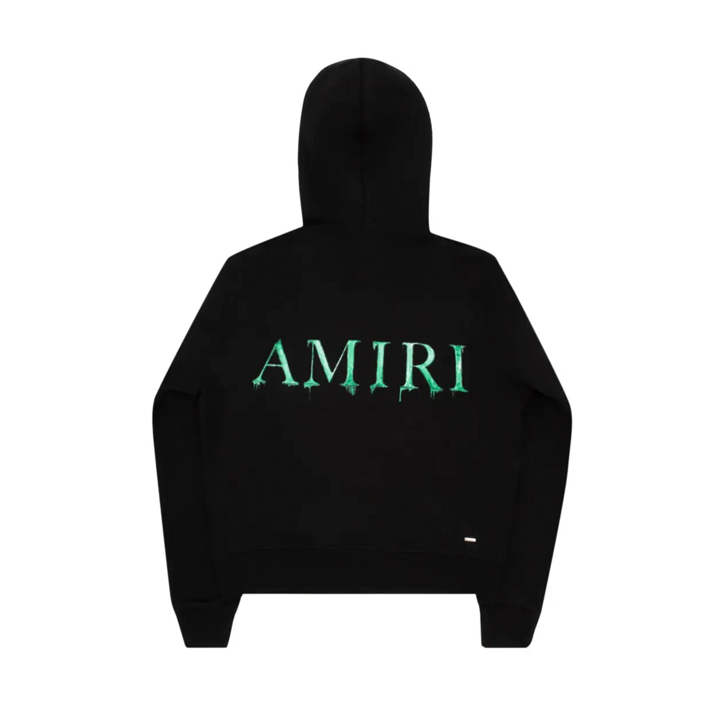 Amiri Watercolor MA Hoodie 'Black/Green' [USED] - XL (Used)