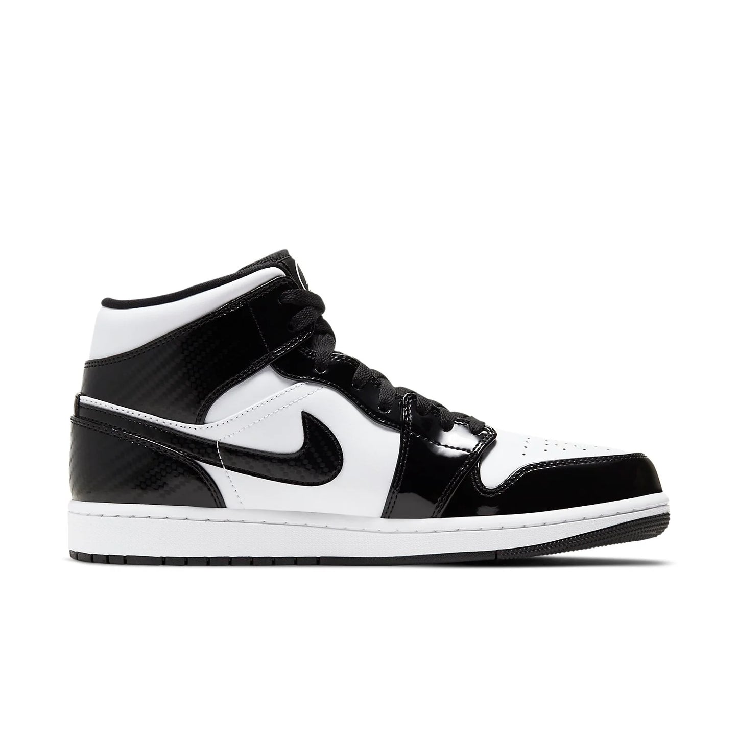 DD1649 001 Air Jordan 1 Mid Carbon Fiber