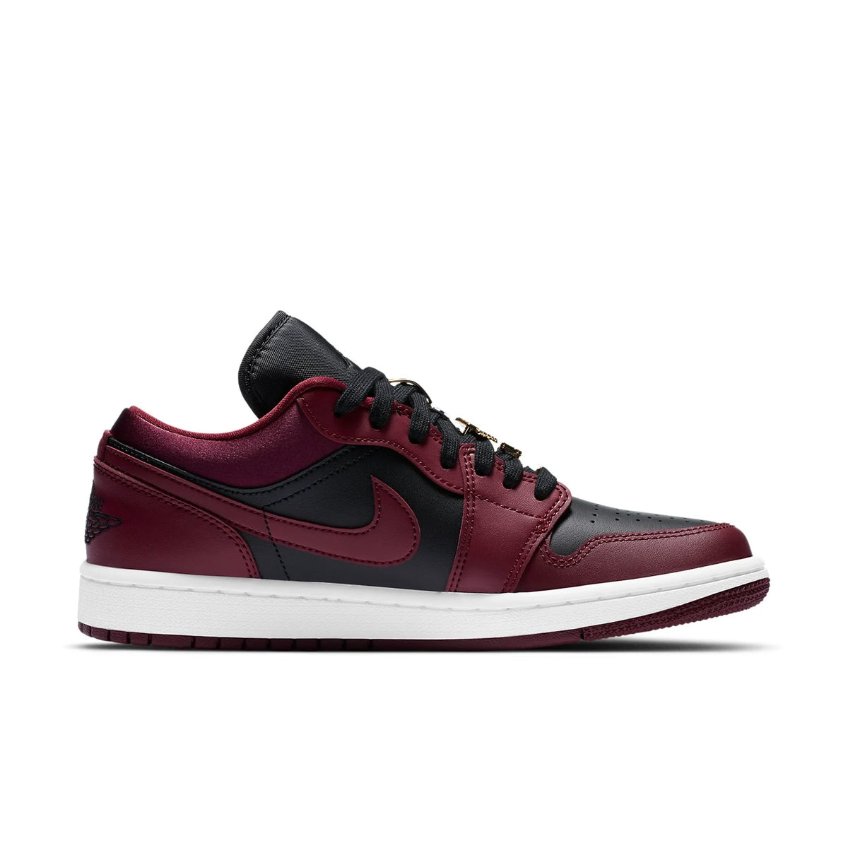 DB6491 600 Air Jordan 1 Low Dark Beetroot Black (Women's)