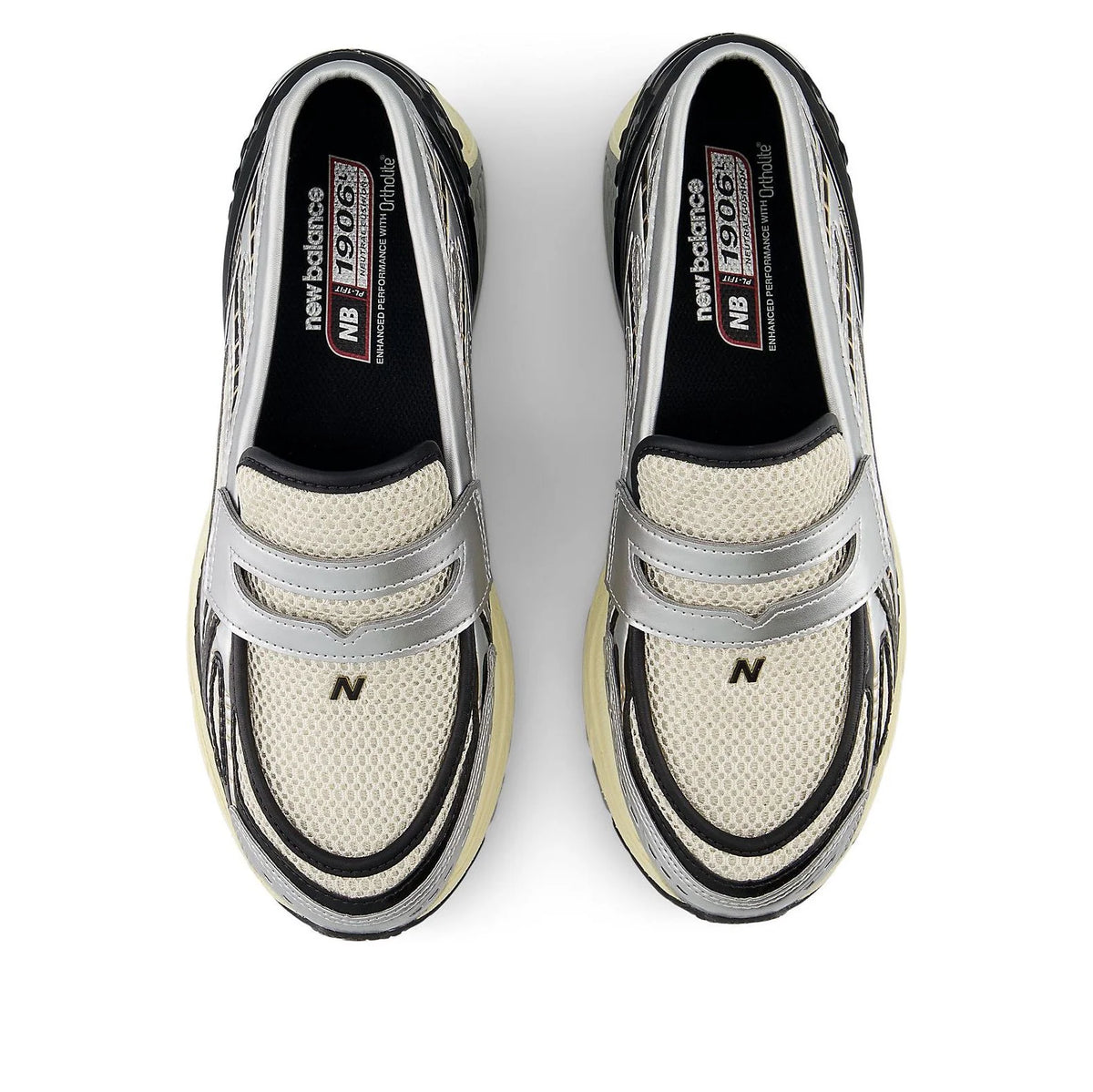 U1906LOB New Balance 1906L Silver Metallic Cream