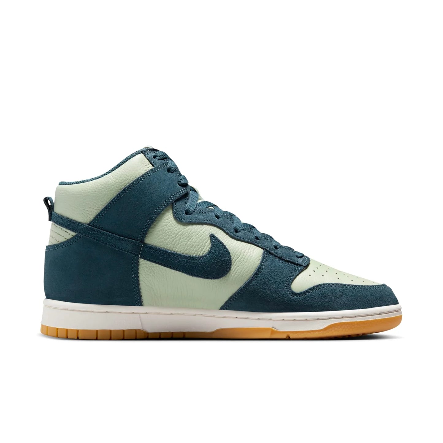 FZ4739 300 Nike Dunk High Retro SE Jade Horizon Phantom Gum Yellow Armory Navy