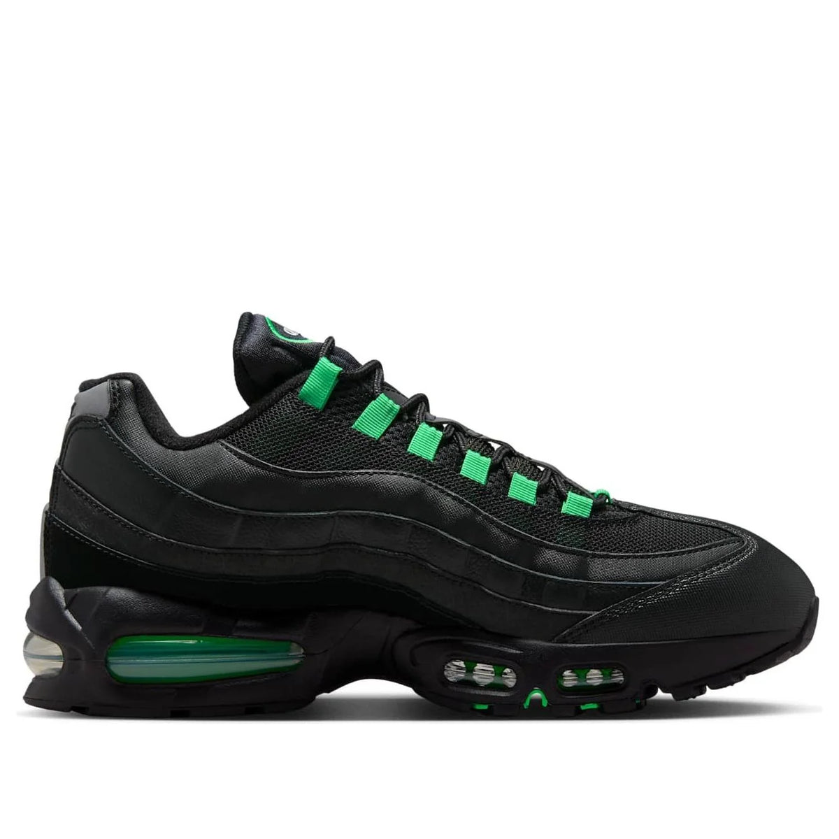 IB1667 002 Nike Air Max 95 OG Big Bubble Black Green Shock