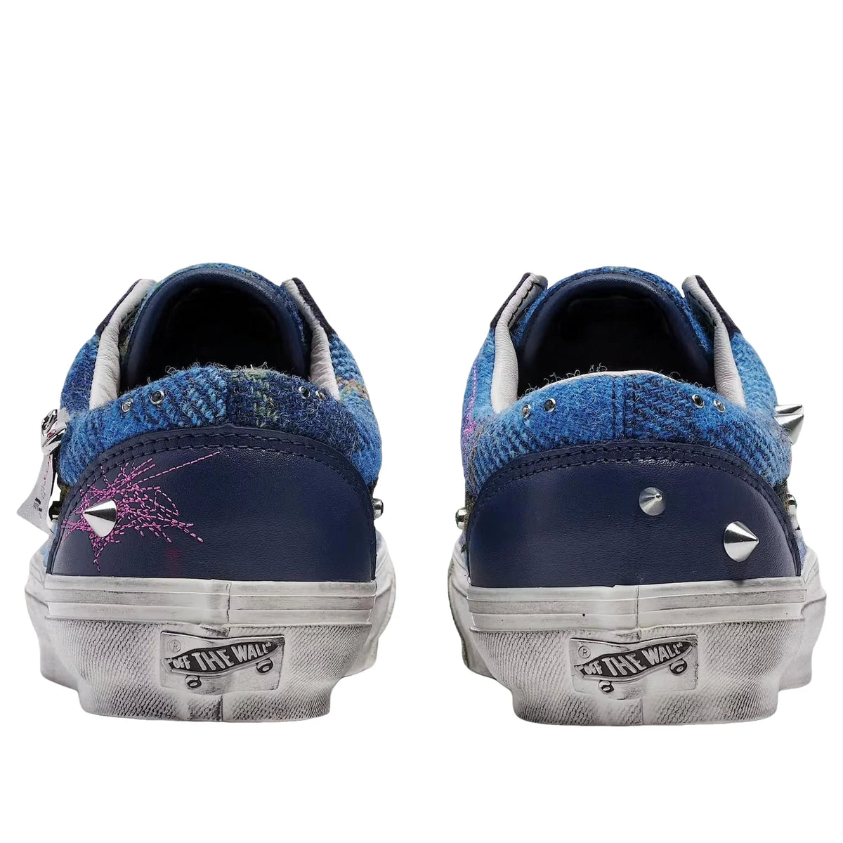 VN000E8VBIP Vans Old Skool 36 Harris Tweed Blue Multi