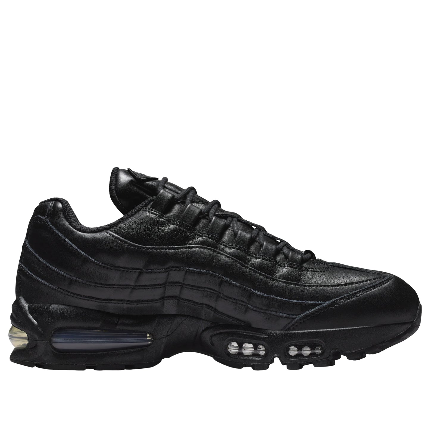 IM0696 001 Nike Air Max 95 QS Big Bubble Black Leather