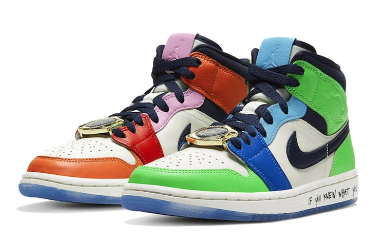 CQ7629 100 Jordan 1 Mid SE Fearless Melody Ehsani (Women's) [NO BOX]