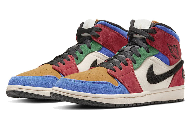 CU2805 100 Air Jordan 1 Mid SE Fearless Blue the Great