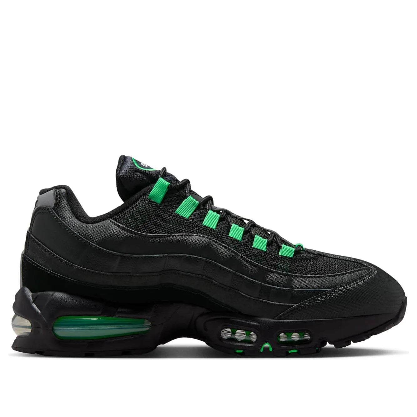 IB1667 002 Nike Air Max 95 OG Big Bubble Black Green Shock [NO BOX]