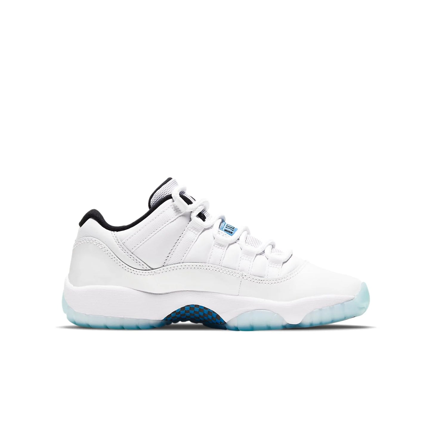 528896 117 Jordan 11 Retro Low Legend Blue (GS)