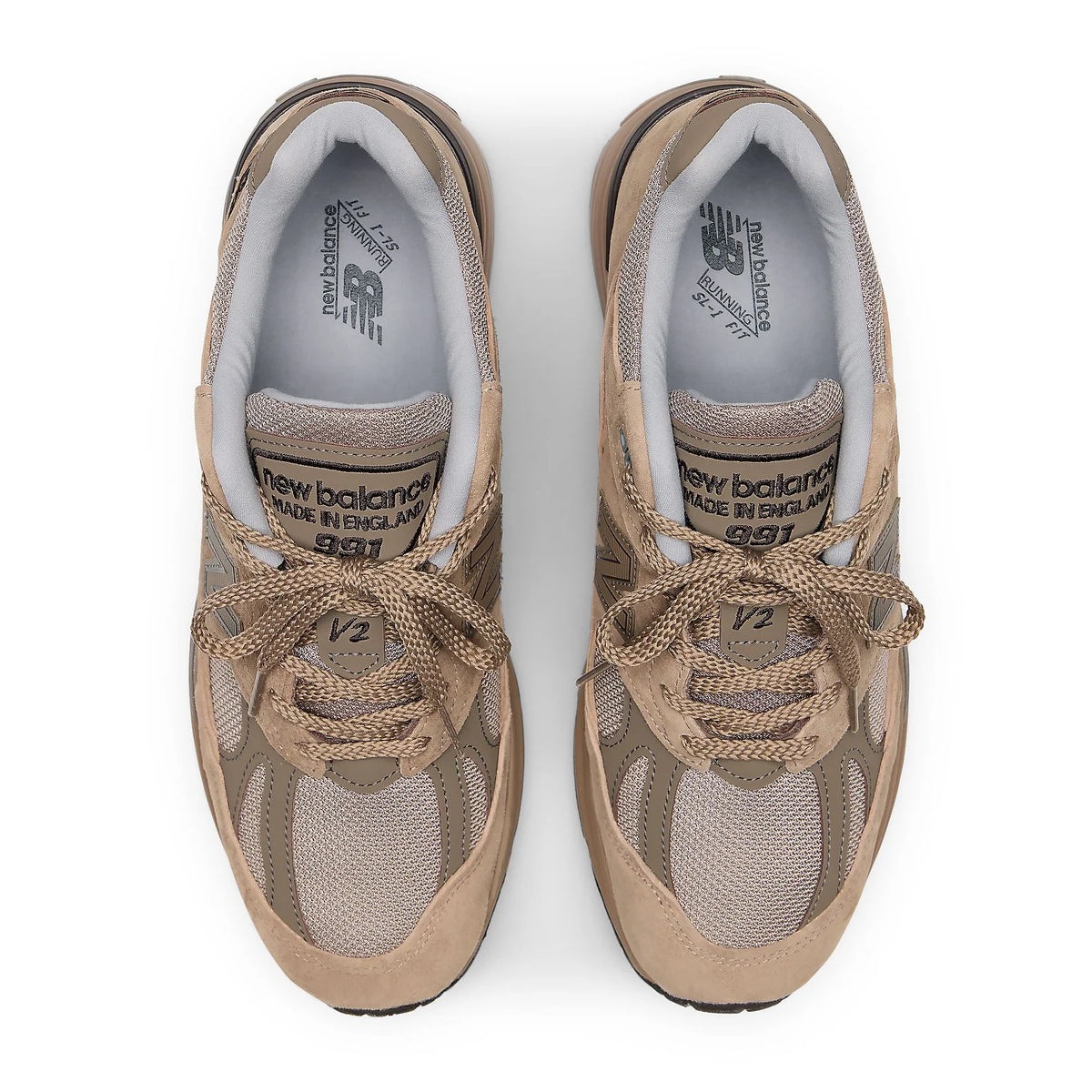 U991WL2 New Balance 991v2 MiUK Walnut Shitake