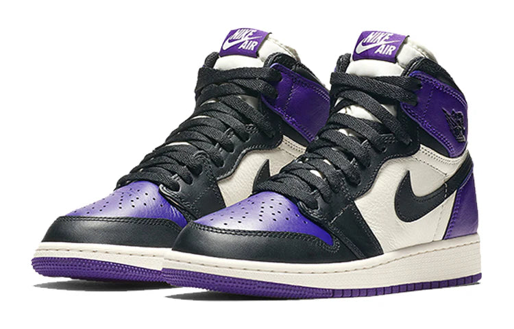 575441 501 Air Jordan 1 Retro High Court Purple (GS)
