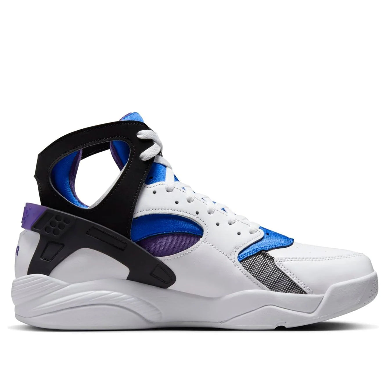 FD0183 101 Nike Air Flight Huarache OG White Varsity Purple (2023)