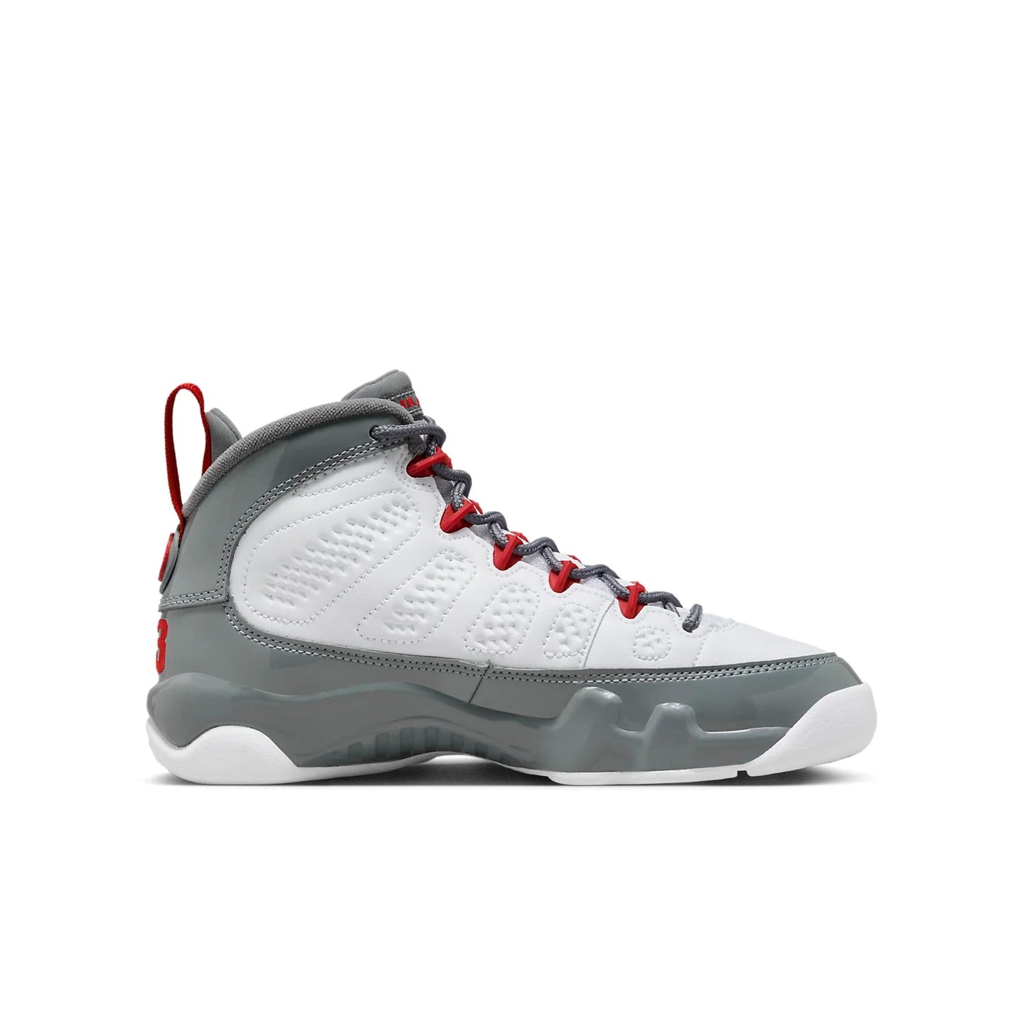 302359 162 Air Jordan 9 Retro Fire Red (GS)