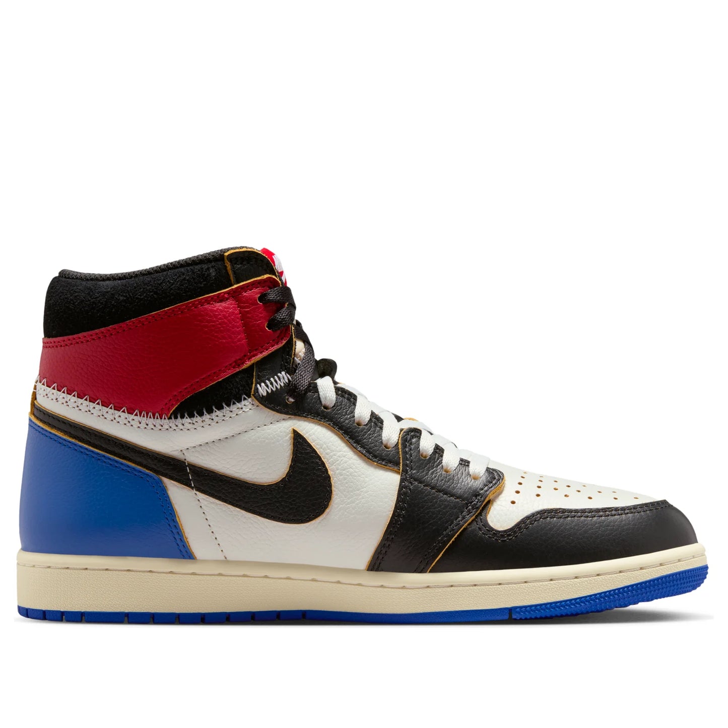 IO7847 002 Air Jordan 1 Retro High OG SP Fragment x Union LA Varsity Red Sport Royal