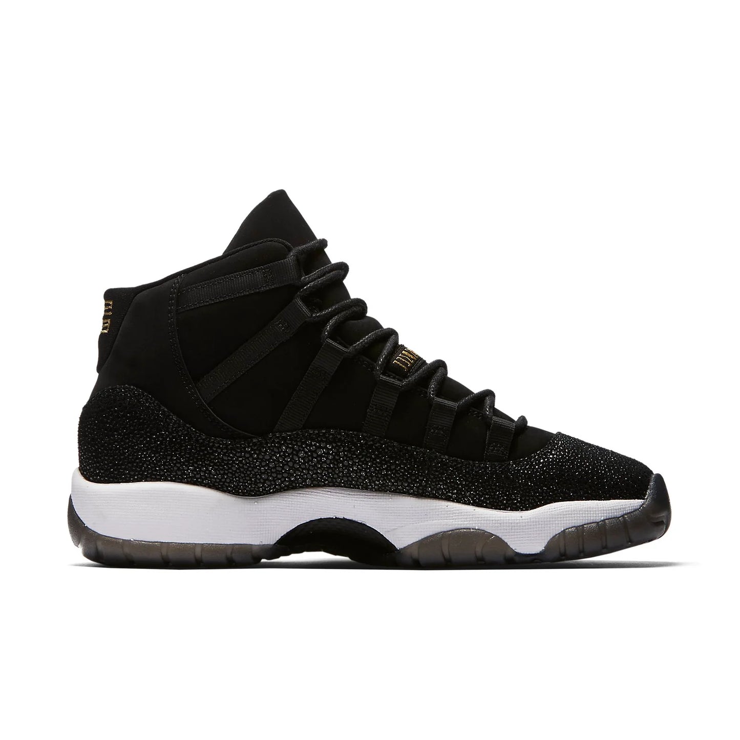 852625 030 Air Jordan 11 Retro Heiress Black Stingray (GS)