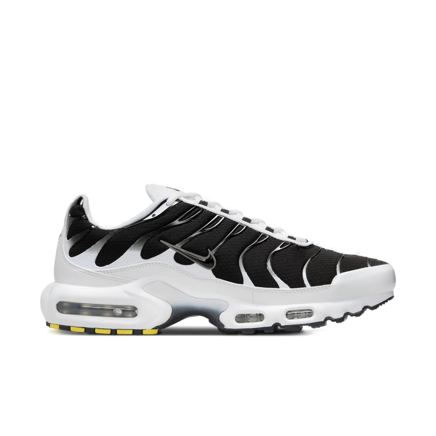 CT1094 102 Nike Air Max Plus White Black Metallic Pewter