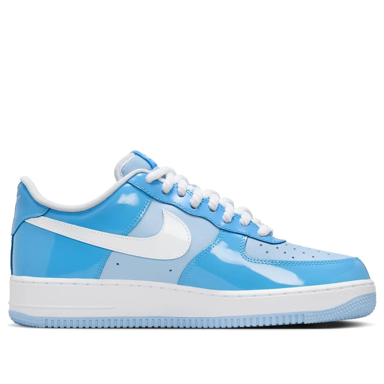 HV9405 400 Nike Air Force 1 Low '07 LV8 Phychic Blue White Patent