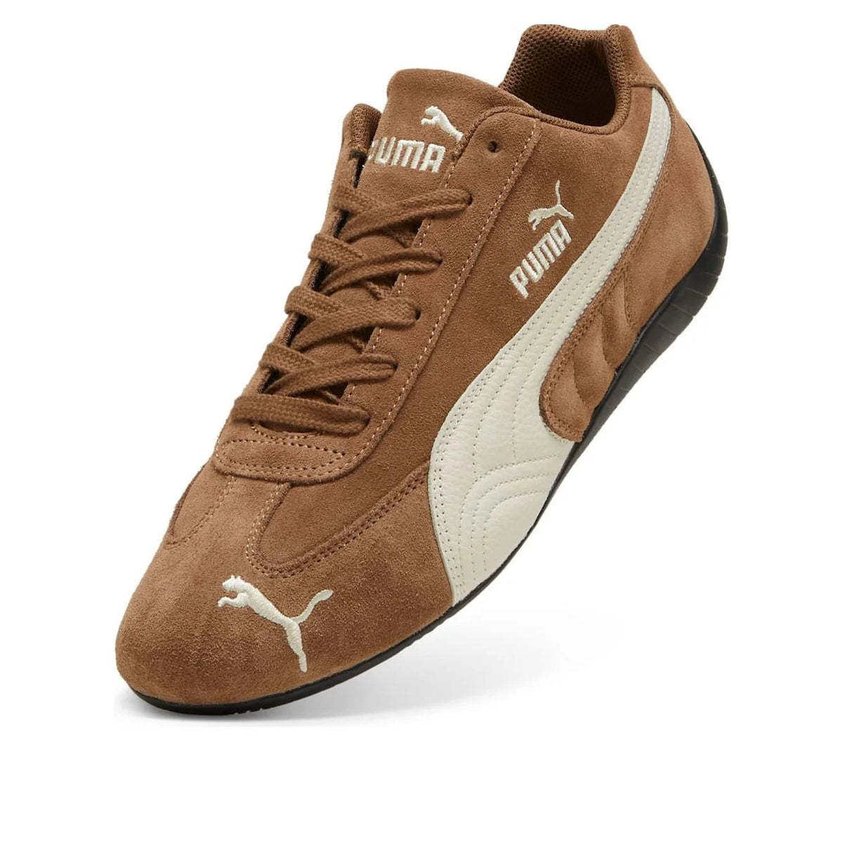 398847 02 Puma Speedcat Archive Haute Coffee Frosted Ivory (Frosted Ivory Tongue Logo)