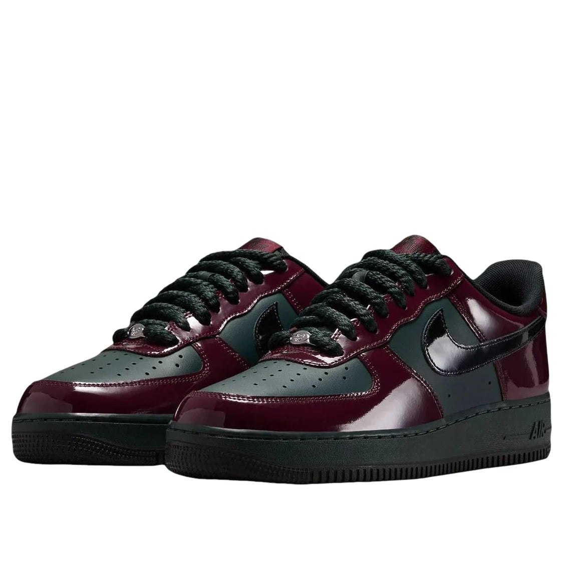 IX4088 352 Nike Air Force 1 Low '07 LV8 Patent Leather Beef And Broccoli