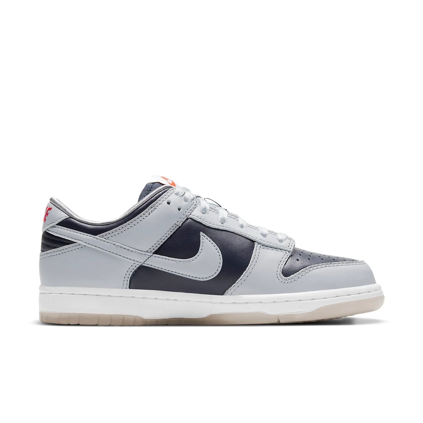 DD1768 400 Nike Dunk Low College Navy Grey (Women's)