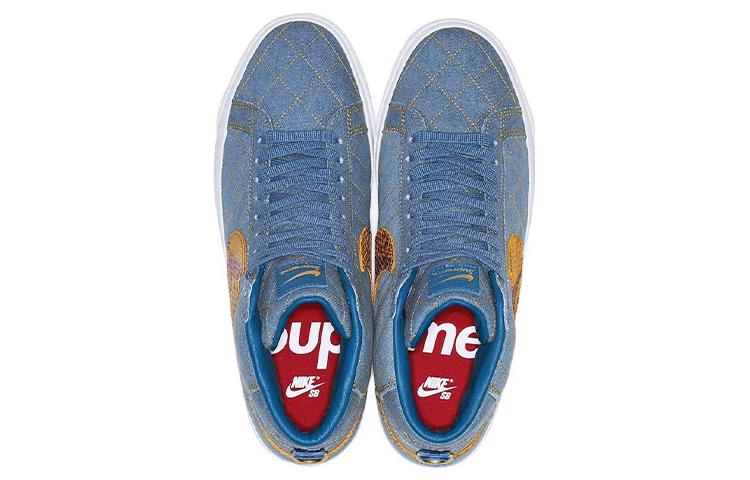 DX8421 400 Nike SB Blazer Mid QS Supreme Denim