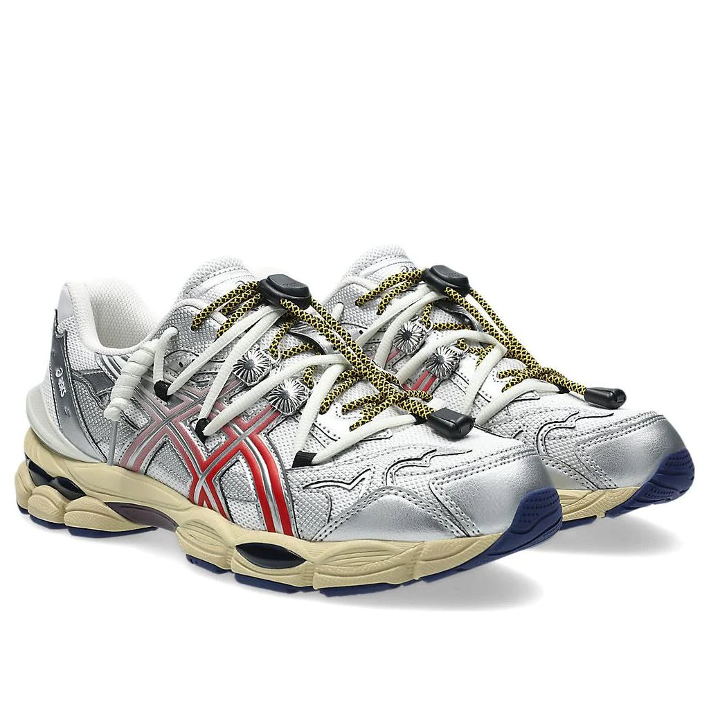 1203B115 100 ASICS Gel-Cumulus 16 TOGA White Red Pure Silver