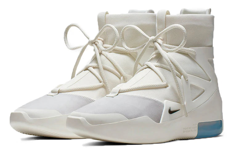 AR4237 100 Nike Air Fear Of God 1 Sail Black